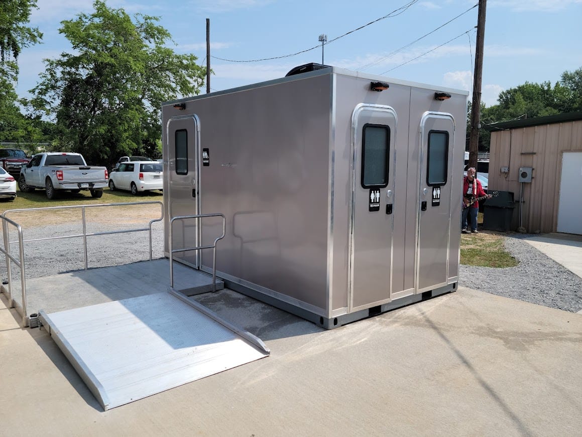 CI 12 - 3 Stall ADA Restroom Skid (12 ft) - Image 2