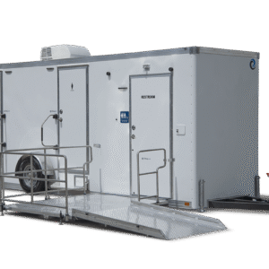 3 Person ADA Restroom Trailer (20’ × 6’)