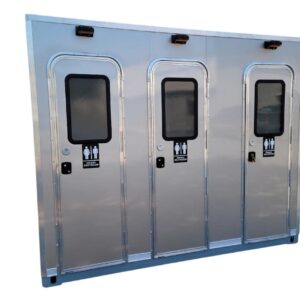 CI 10 - 3 Stall Restroom Skid (10 ft)