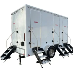 4 Person Station Restroom Trailer (16’ x 6’)